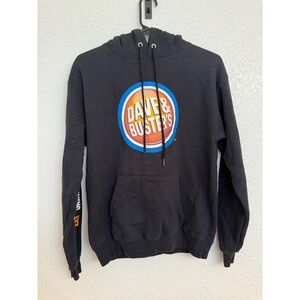 Kids Dave & Busters Hoodie Sweatshirt Black Eat‎ Drink Play Watch Sports